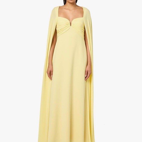 H by Halston Dresses & Skirts - HALSTON Women's Alma Crepe with Georgette Gown
